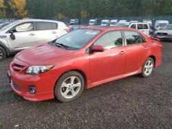 Salvage cars for sale at Graham, WA auction: 2011 Toyota Corolla Base