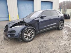 Salvage cars for sale at Ellwood City, PA auction: 2017 Jaguar F-PACE Premium