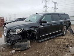 Salvage cars for sale from Copart Elgin, IL: 2020 Lincoln Navigator L