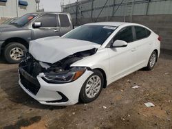 Salvage cars for sale at Anthony, TX auction: 2018 Hyundai Elantra SE