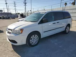 Salvage cars for sale from Copart Sun Valley, CA: 2014 Dodge Grand Caravan SE