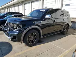 Salvage cars for sale at Louisville, KY auction: 2018 Nissan Armada Platinum