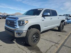 Salvage cars for sale at North Las Vegas, NV auction: 2018 Toyota Tundra Crewmax Limited