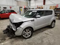 Salvage cars for sale at Mcfarland, WI auction: 2016 KIA Soul +