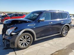 2020 Nissan Armada SV en venta en Grand Prairie, TX