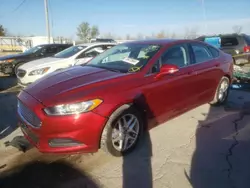 Salvage cars for sale at Pekin, IL auction: 2013 Ford Fusion SE