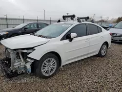 Subaru salvage cars for sale: 2017 Subaru Impreza Premium