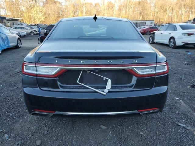 2019 Lincoln Continental Select