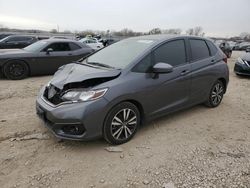 Salvage cars for sale at Kansas City, KS auction: 2020 Honda FIT EX