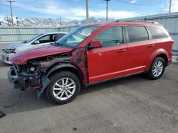 Salvage cars for sale at Magna, UT auction: 2015 Dodge Journey SXT