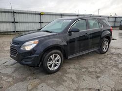 Chevrolet salvage cars for sale: 2017 Chevrolet Equinox LS