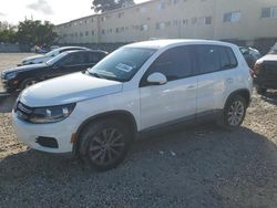 Salvage cars for sale at Opa Locka, FL auction: 2014 Volkswagen Tiguan S