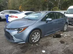 Toyota Corolla le salvage cars for sale: 2022 Toyota Corolla LE