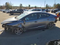 Hyundai salvage cars for sale: 2018 Hyundai Elantra SEL