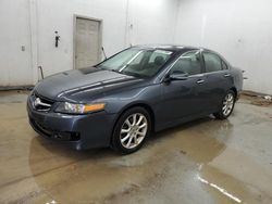 Salvage cars for sale at Madisonville, TN auction: 2007 Acura TSX