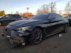 Infiniti q60 salvage cars for sale: 2017 Infiniti Q60 RED Sport 400