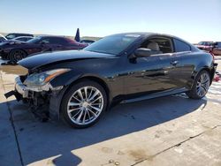 Salvage cars for sale from Copart Grand Prairie, TX: 2012 Infiniti G37