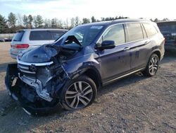 Salvage cars for sale at Finksburg, MD auction: 2016 Honda Pilot Touring