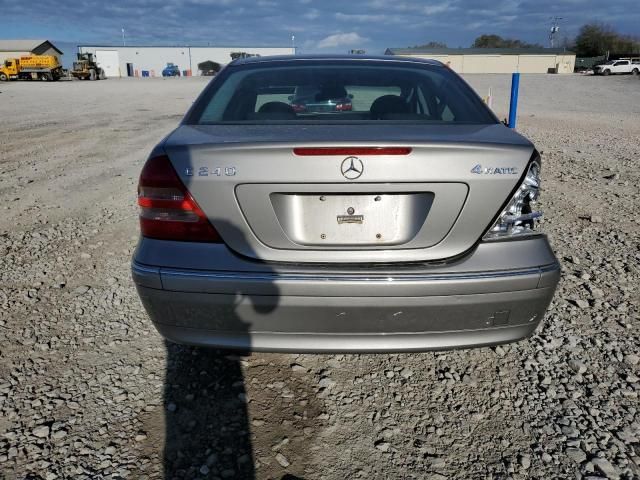 2003 Mercedes-Benz C 240 4matic