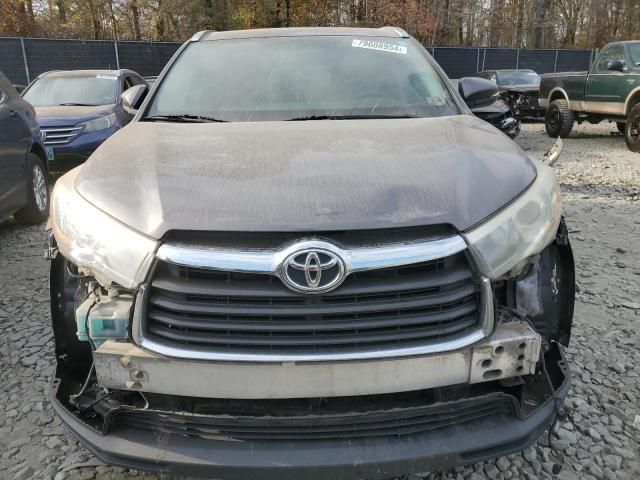 2016 Toyota Highlander XLE