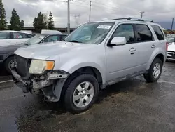 Salvage cars for sale at Rancho Cucamonga, CA auction: 2012 Ford Escape Limited