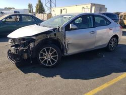 Salvage cars for sale at Hayward, CA auction: 2017 Toyota Corolla L