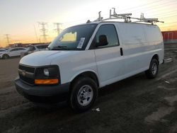 Salvage trucks for sale at Elgin, IL auction: 2017 Chevrolet Express G2500