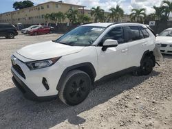 Salvage cars for sale at Opa Locka, FL auction: 2021 Toyota Rav4 XLE