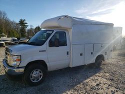 Salvage trucks for sale at West Warren, MA auction: 2022 Ford Econoline E350 Super Duty Cutaway Van