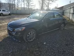 Salvage cars for sale at Central Square, NY auction: 2015 Mercedes-Benz C 300 4matic