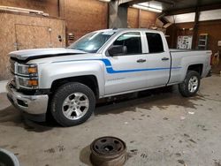 Salvage cars for sale at Ebensburg, PA auction: 2014 Chevrolet Silverado K1500 LT