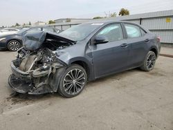 Salvage cars for sale at Bakersfield, CA auction: 2015 Toyota Corolla L