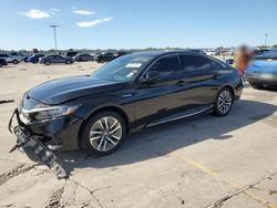 Salvage cars for sale from Copart Wilmer, TX: 2021 Honda Accord Hybrid EX