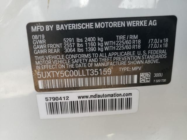 2020 BMW X3 XDRIVE30I