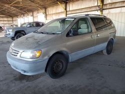 Vehiculos salvage en venta de Copart Phoenix, AZ: 2002 Toyota Sienna CE