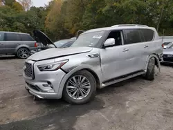 Infiniti salvage cars for sale: 2020 Infiniti QX80 Luxe