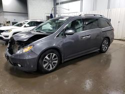 Honda Odyssey salvage cars for sale: 2016 Honda Odyssey Touring