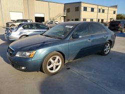 Salvage cars for sale at Wilmer, TX auction: 2007 Hyundai Sonata SE