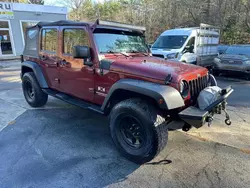 Jeep salvage cars for sale: 2007 Jeep Wrangler X