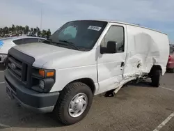 Salvage trucks for sale at Rancho Cucamonga, CA auction: 2010 Ford Econoline E150 Van