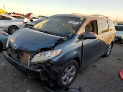 Salvage cars for sale at Tucson, AZ auction: 2014 Toyota Sienna LE