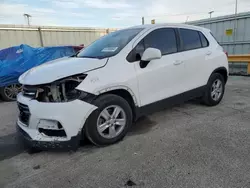 Salvage cars for sale at Dyer, IN auction: 2020 Chevrolet Trax LS