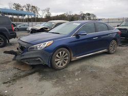 Hyundai salvage cars for sale: 2017 Hyundai Sonata Sport