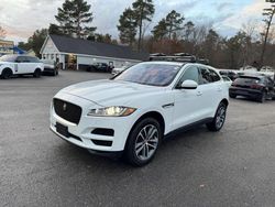 Salvage cars for sale at North Billerica, MA auction: 2019 Jaguar F-PACE Premium