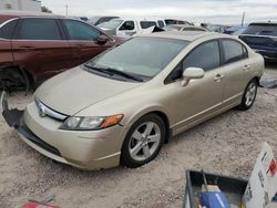 Honda Civic ex salvage cars for sale: 2007 Honda Civic EX