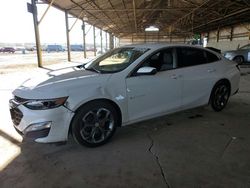 Chevrolet salvage cars for sale: 2020 Chevrolet Malibu LT