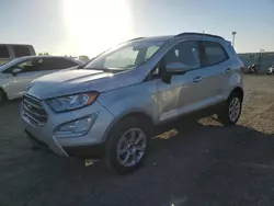 Salvage cars for sale at Antelope, CA auction: 2020 Ford Ecosport SE