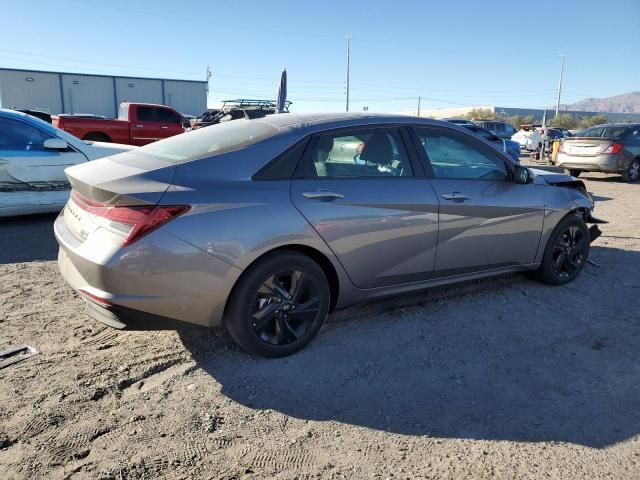 2023 Hyundai Elantra Blue