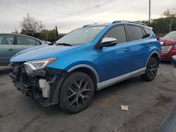 Salvage cars for sale at San Martin, CA auction: 2016 Toyota Rav4 SE