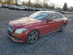 Vehiculos salvage en venta de Copart Portland, OR: 2016 Mercedes-Benz C300